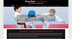 Desktop Screenshot of livingdefense.com